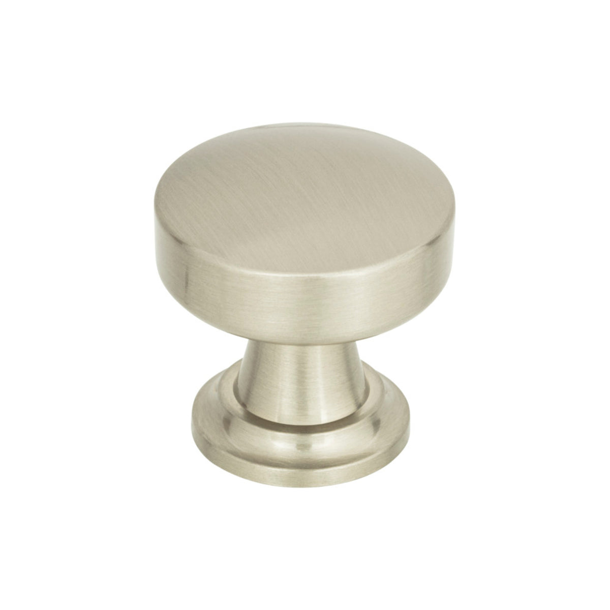 Atlas Browning Round Knob in Brushed Nickel