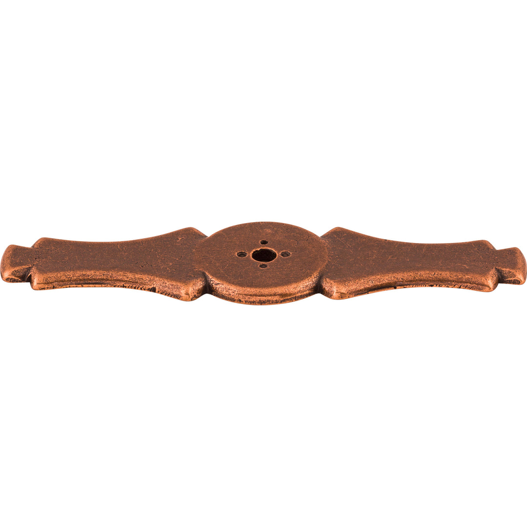 Top Knobs - Celtic Backplate Knob Backplates Old English Copper