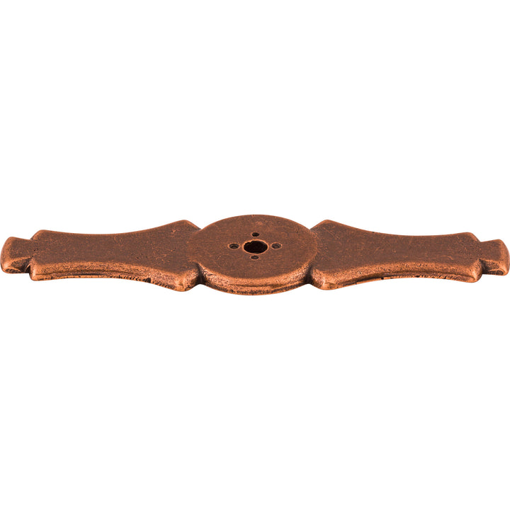 Top Knobs - Celtic Backplate Knob Backplates Old English Copper