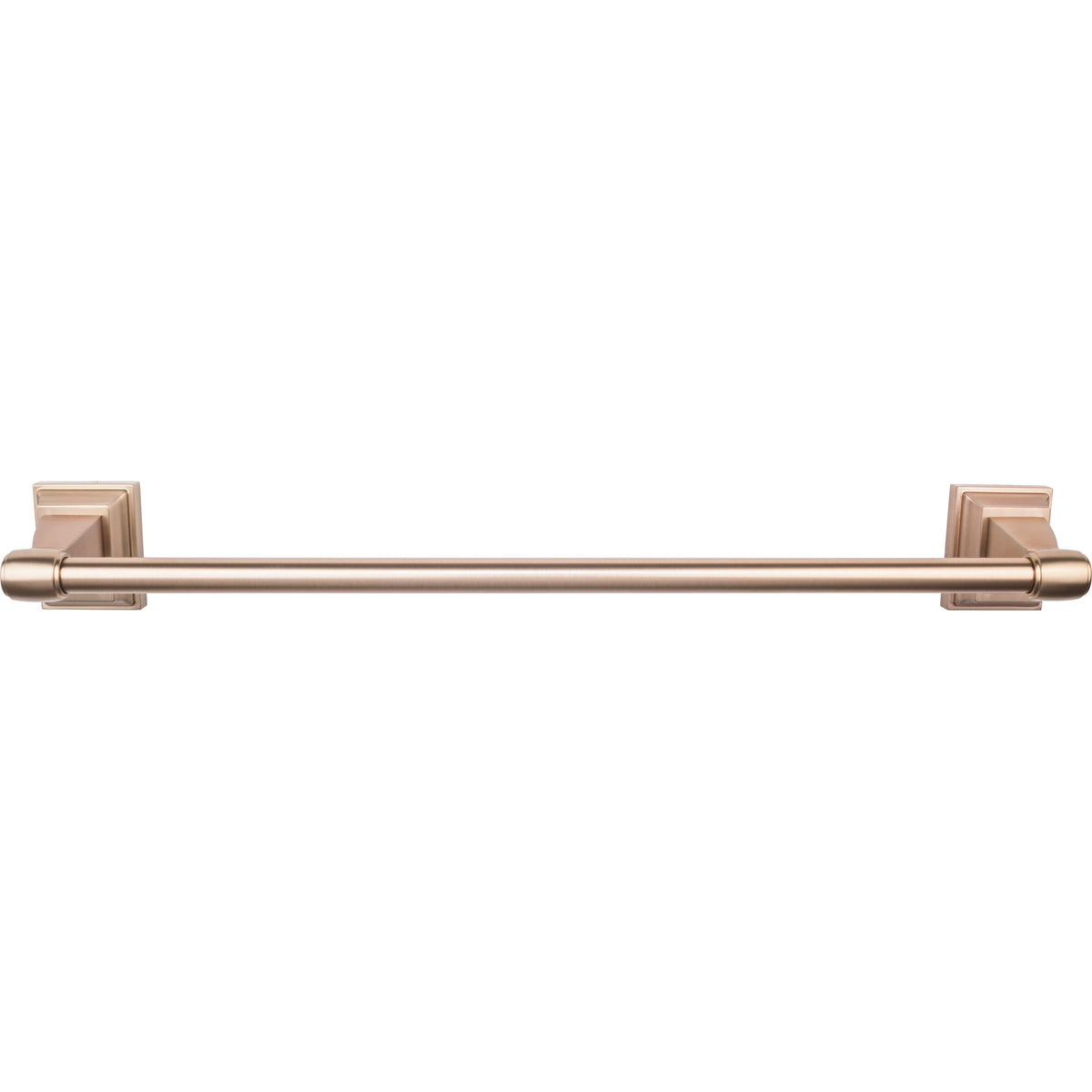 Top Knobs - Stratton Bath Towel Bar Singles 30" Brushed Bronze
