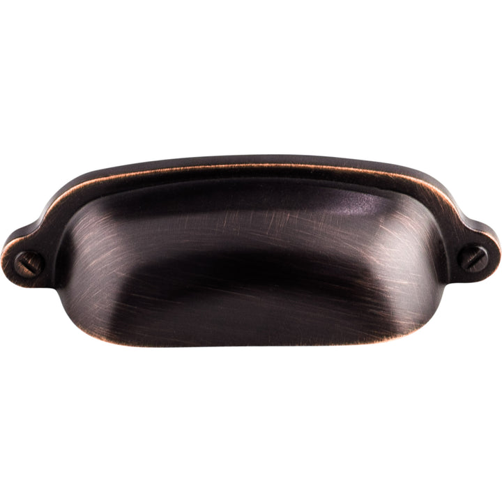 Top Knobs - Charlotte Cup/Bin Pulls Tuscan Bronze
