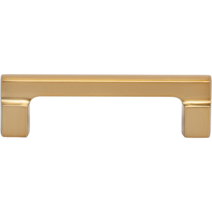 Atlas - Reeves Bar Pull Reeves Pulls 3 3/4" Warm Brass