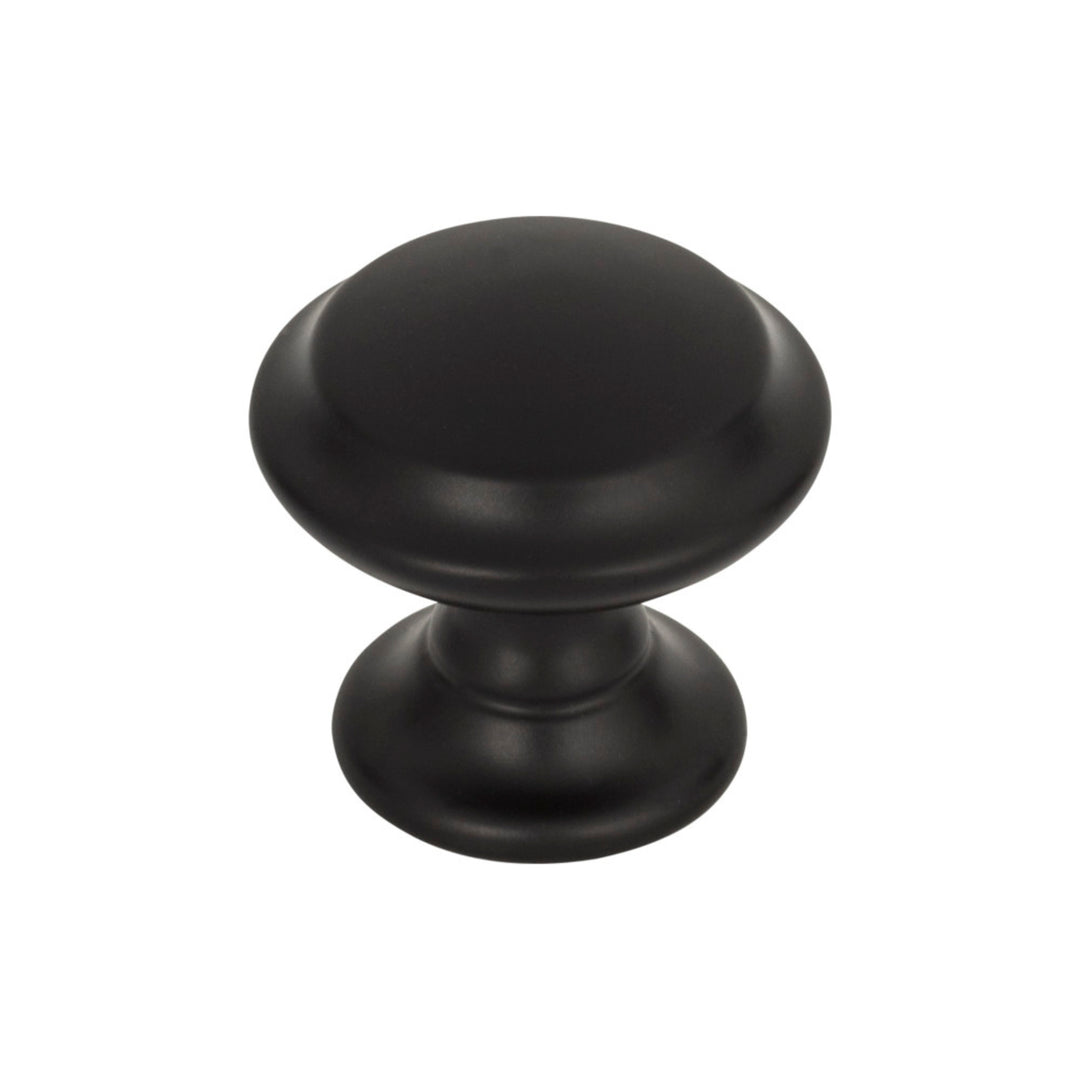 Top Knobs - Barrow Mushroom Knobs Flat Black