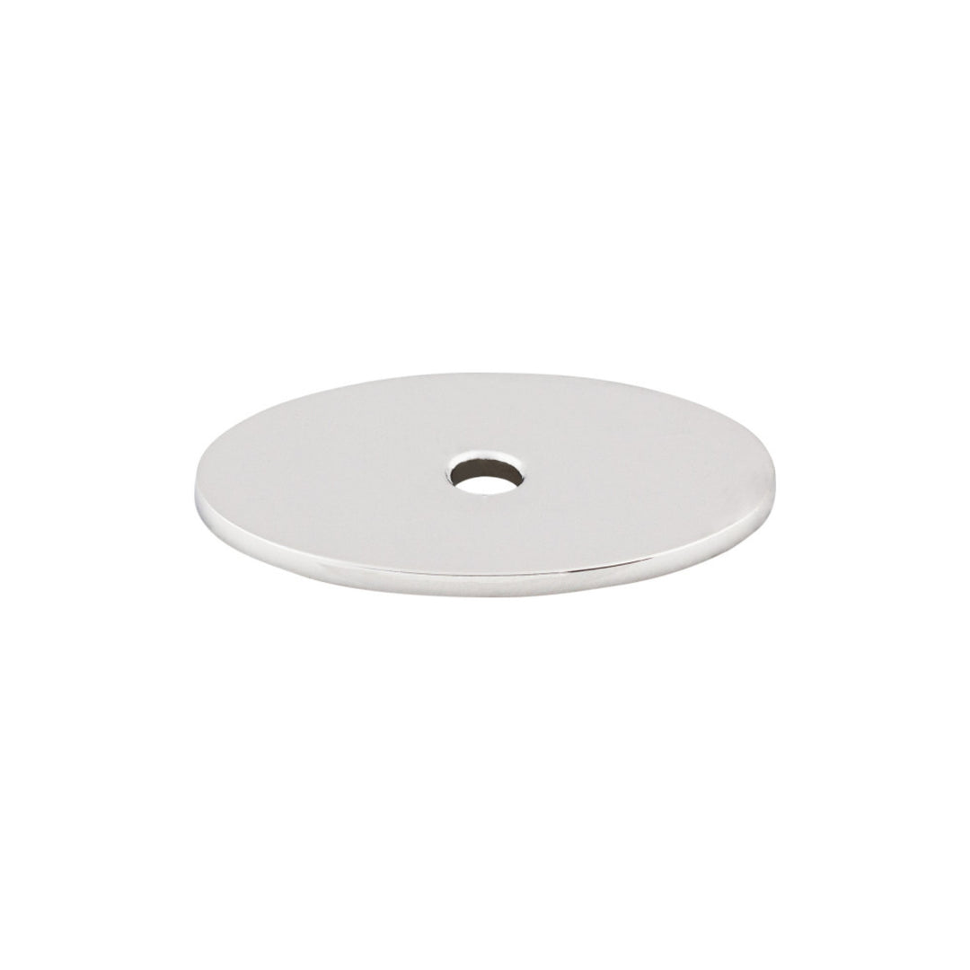 Top Knobs - Oval Knob Backplates 1 1/2" Polished Chrome