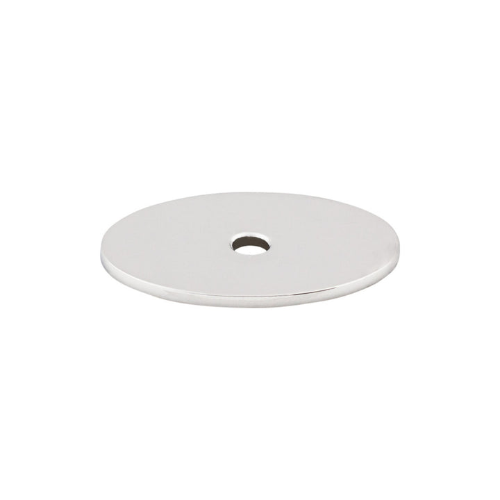 Top Knobs - Oval Knob Backplates 1 1/2" Polished Chrome