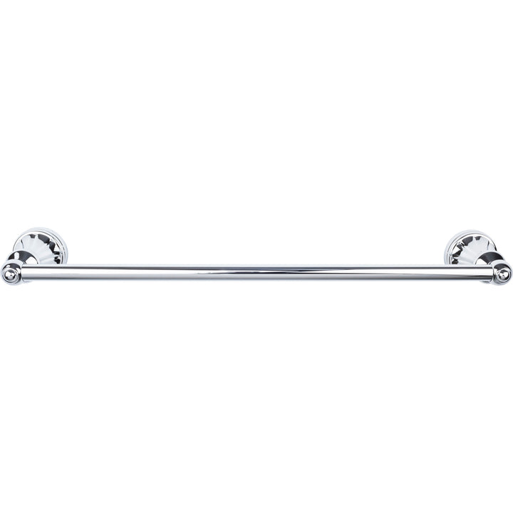 Top Knobs - Hudson Bath Towel Bar Singles 18" Polished Chrome