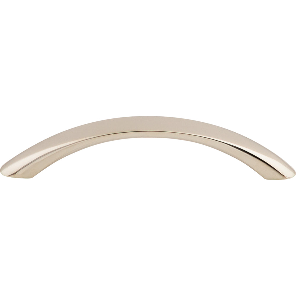 Top Knobs - Bow Bar Pulls 3 3/4" Polished Nickel