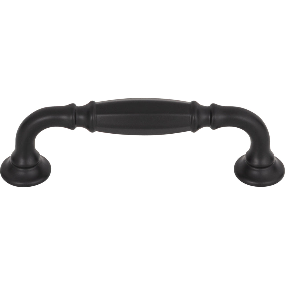 Top Knobs - Barrow Bar Pulls 3 3/4" Flat Black