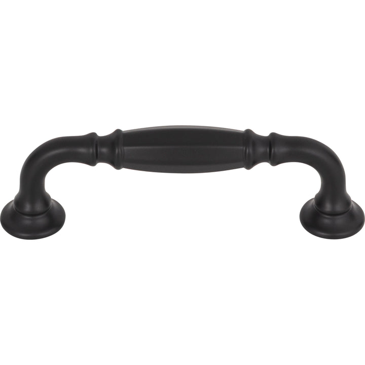 Top Knobs - Barrow Bar Pulls 3 3/4" Flat Black