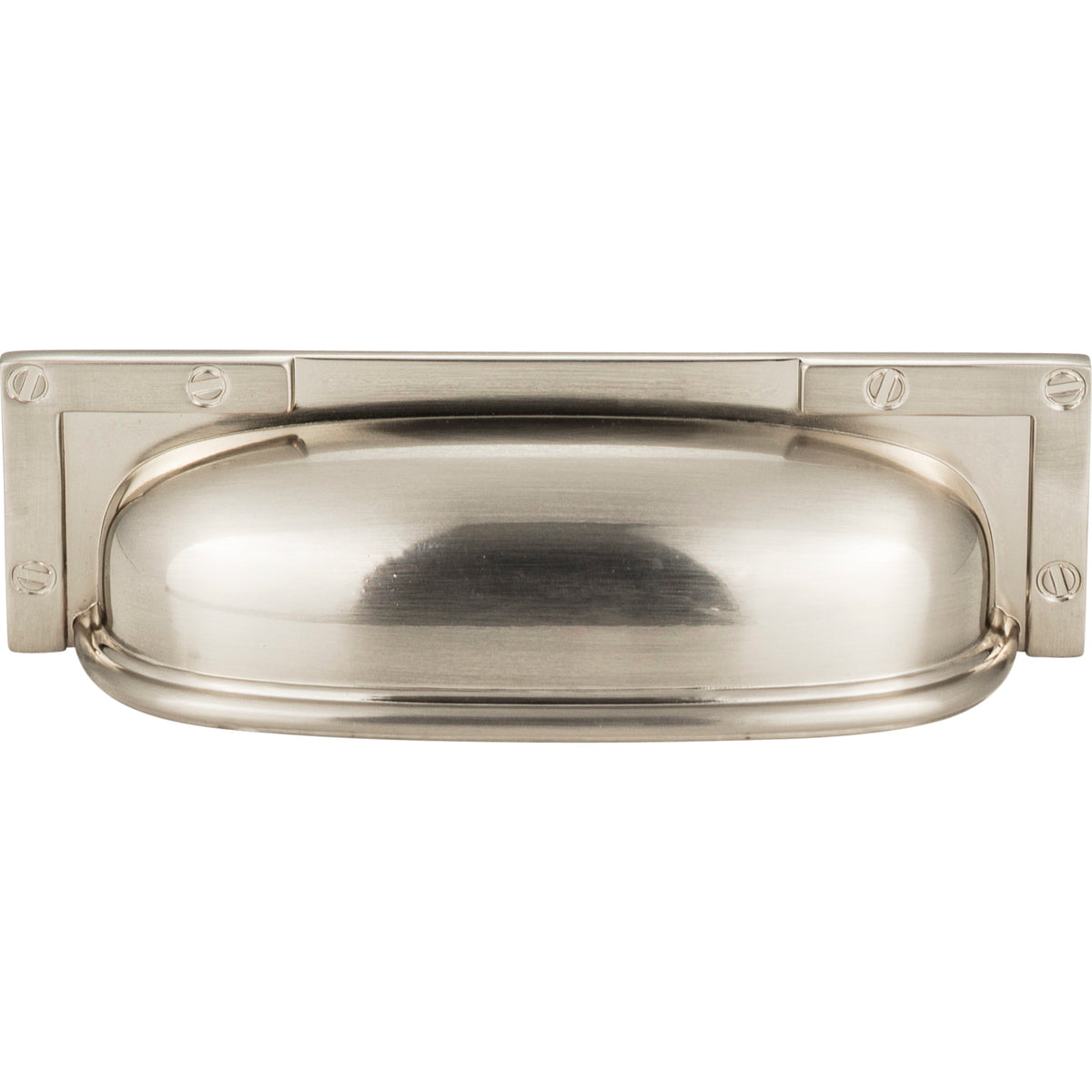 Atlas - Campaign L-Bracket Cup Pulls Brushed Nickel