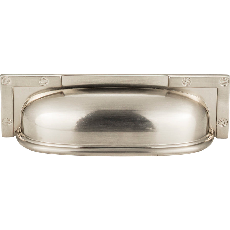 Atlas - Campaign L-Bracket Cup Pulls Brushed Nickel