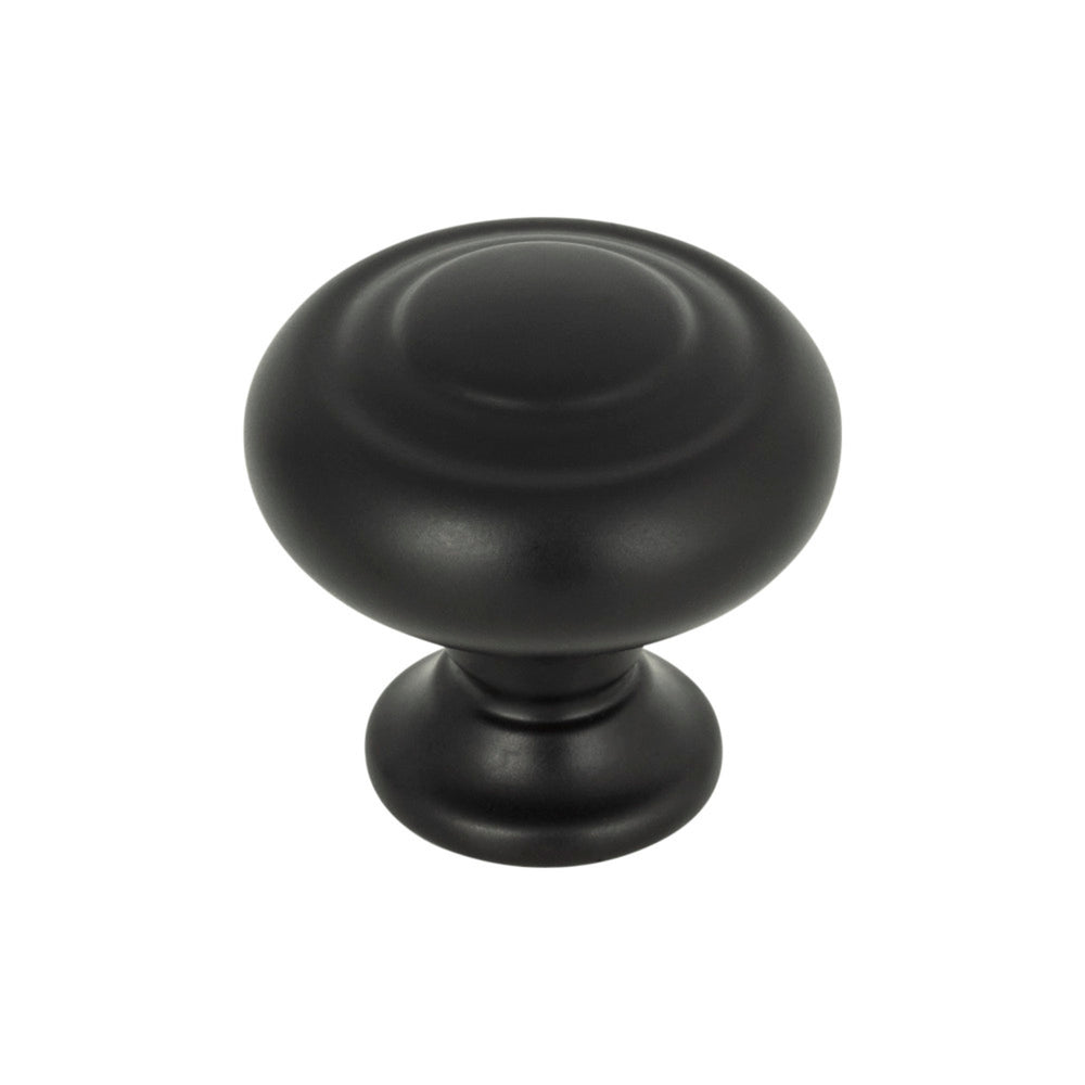 Top Knobs - Kent Mushroom Knobs Flat Black