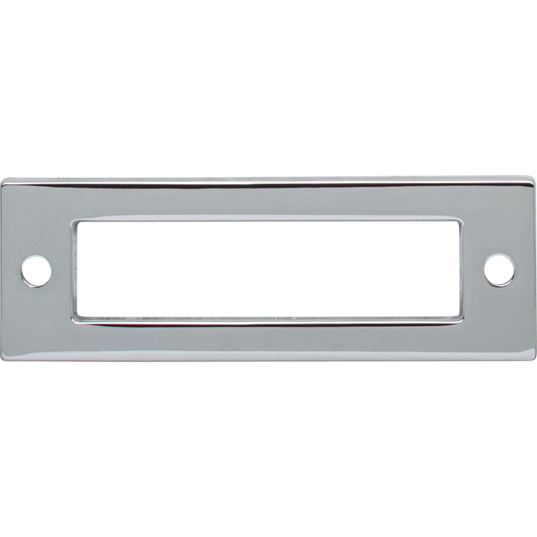 Top Knobs - Hollin Pull Backplates 3" Polished Chrome