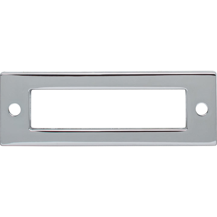 Top Knobs - Hollin Pull Backplates 3" Polished Chrome