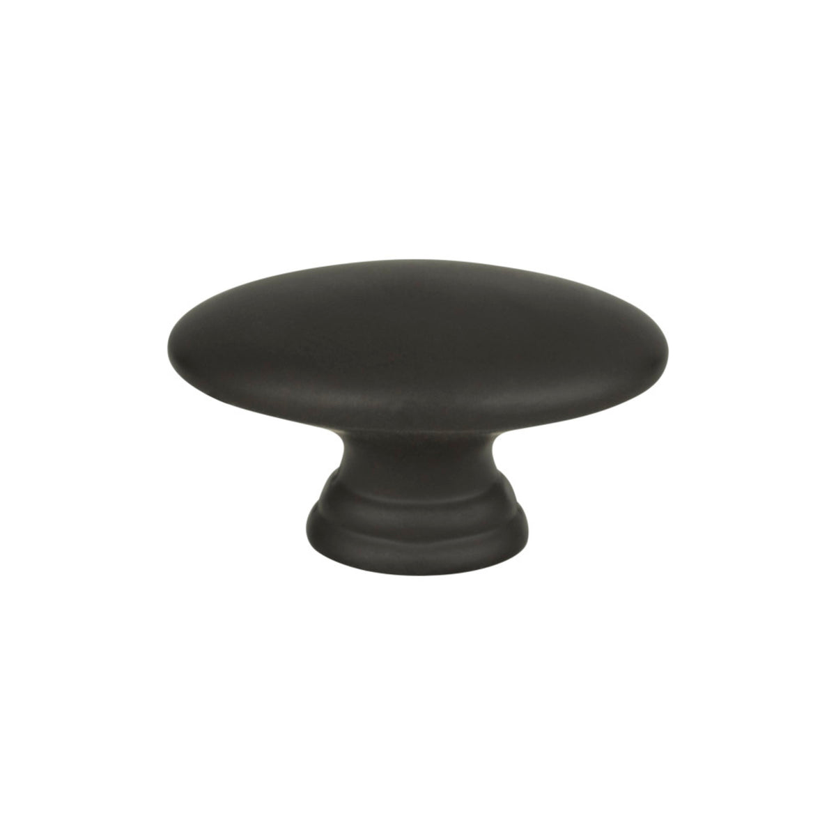 Atlas Egg Oval Knob in Aged Bronze