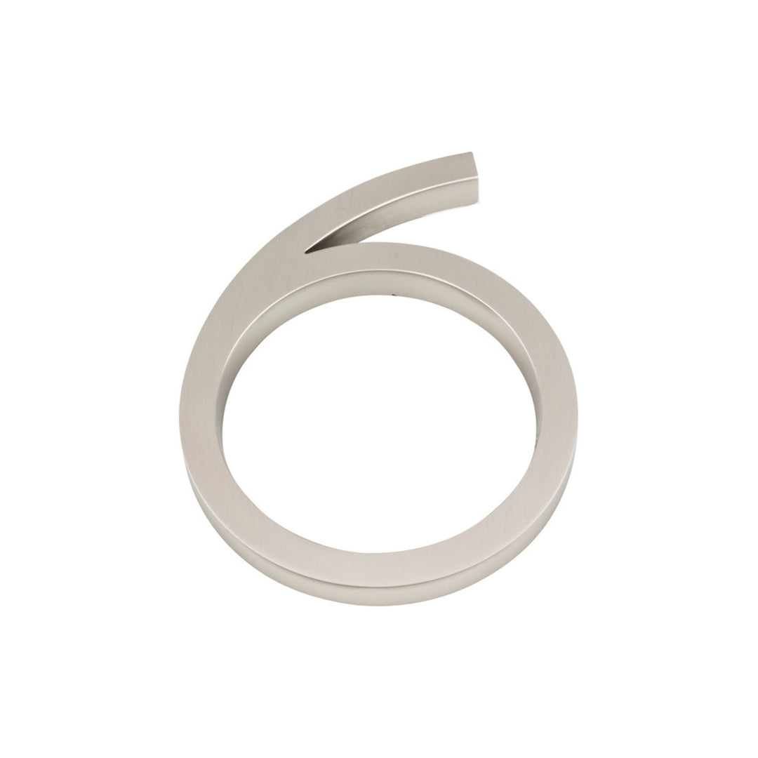 Atlas - Modern Avalons (#6) 4 7/16" Brushed Nickel