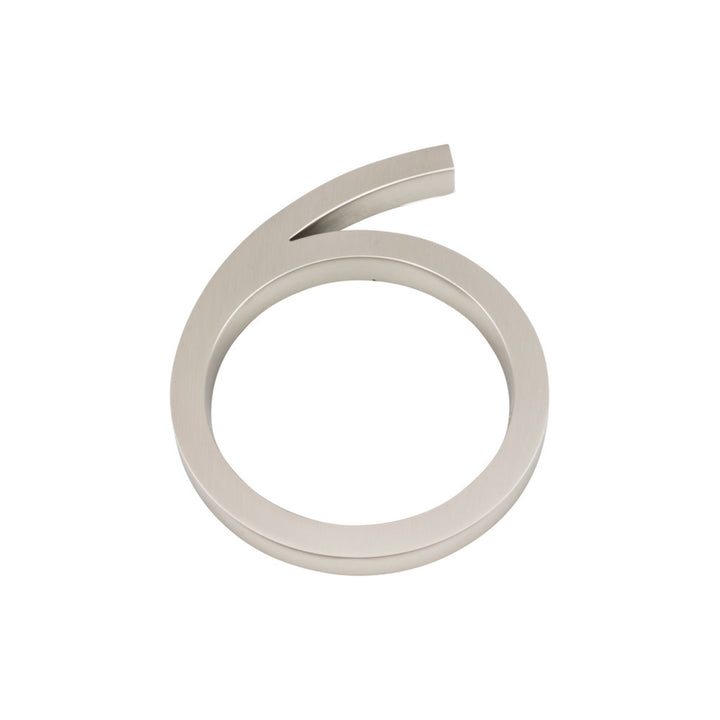 Atlas - Modern Avalons (#6) 4 7/16" Brushed Nickel
