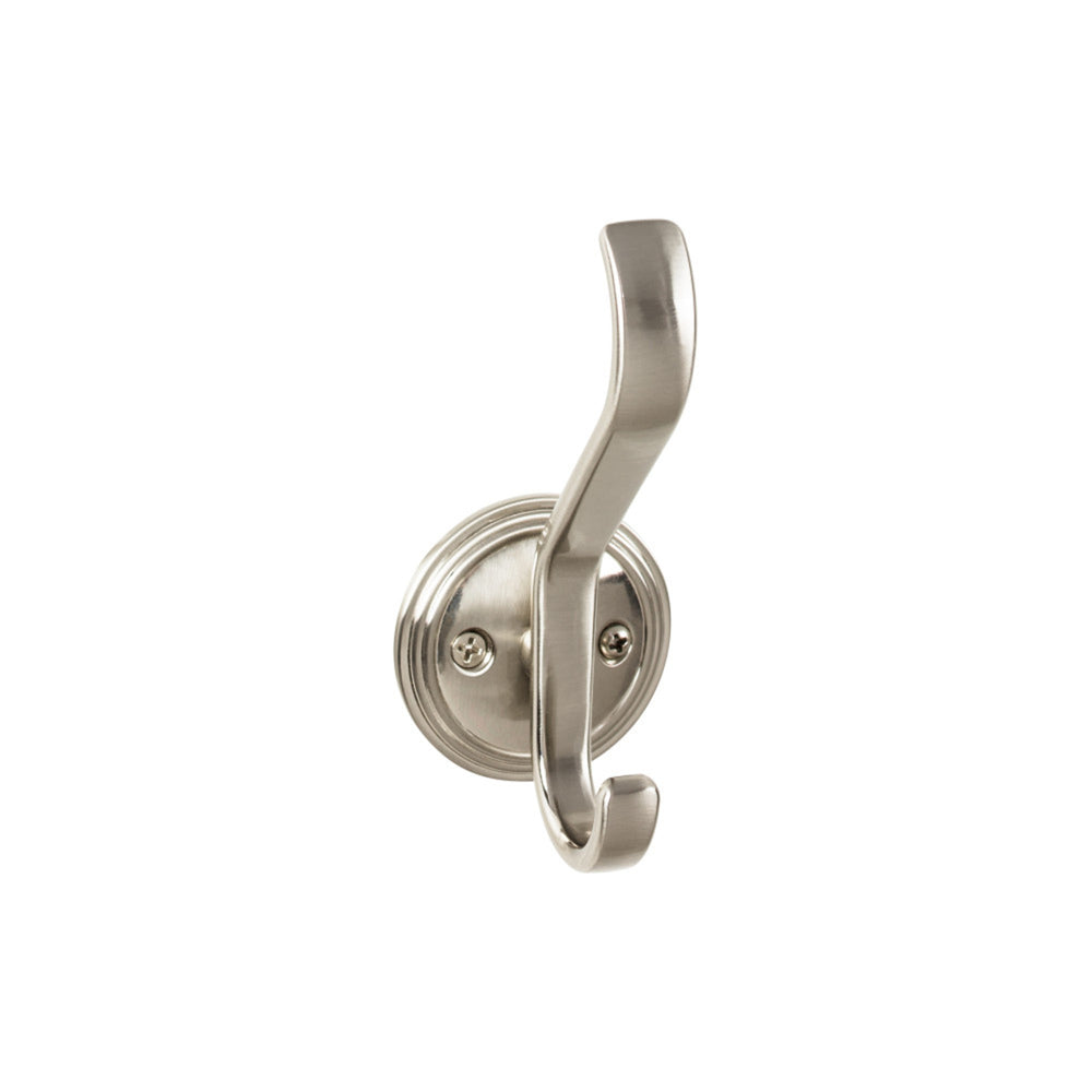 Top Knobs - Reeded Hooks (TK1062) Brushed Satin Nickel
