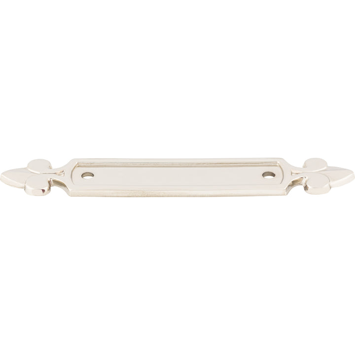 Top Knobs - Dover Backplate Pull Backplates Polished Nickel