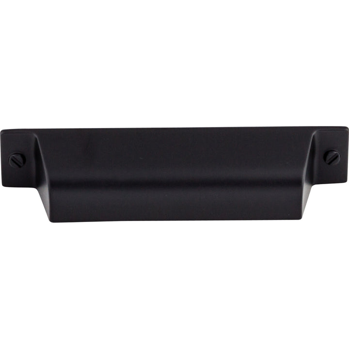Top Knobs - Channing Cup Pulls 3 3/4" Flat Black