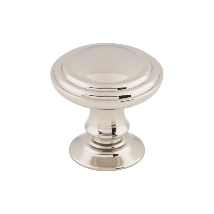 Top Knobs - Reeded Round Knobs 1 1/4" Polished Nickel