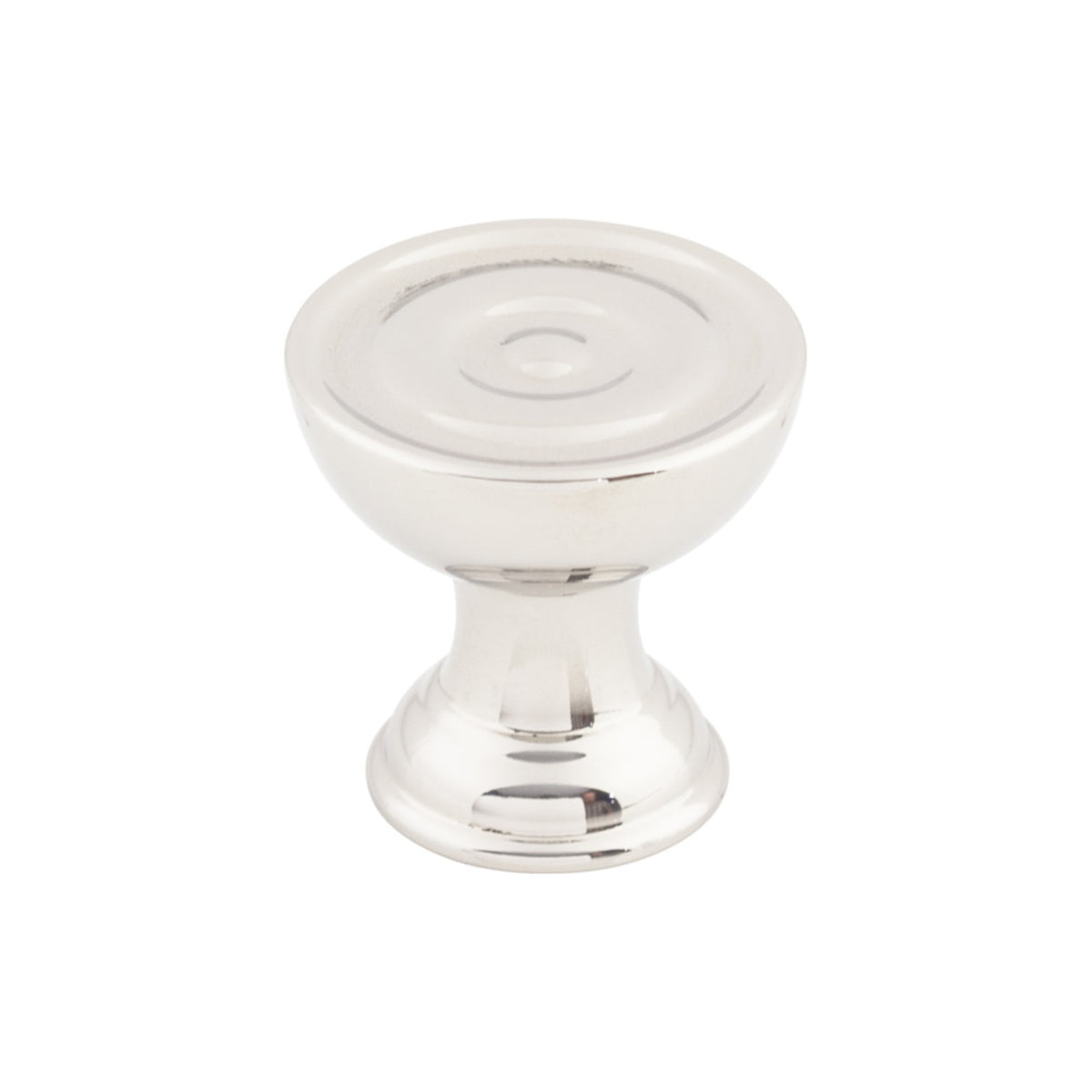 Top Knobs Rook Round Knob in Polished Stainless Steel