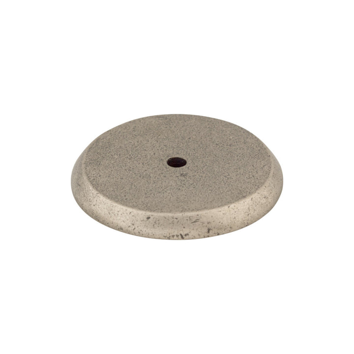 Top Knobs - Aspen Round Knob Backplates 1 3/4" Silicon Bronze Light
