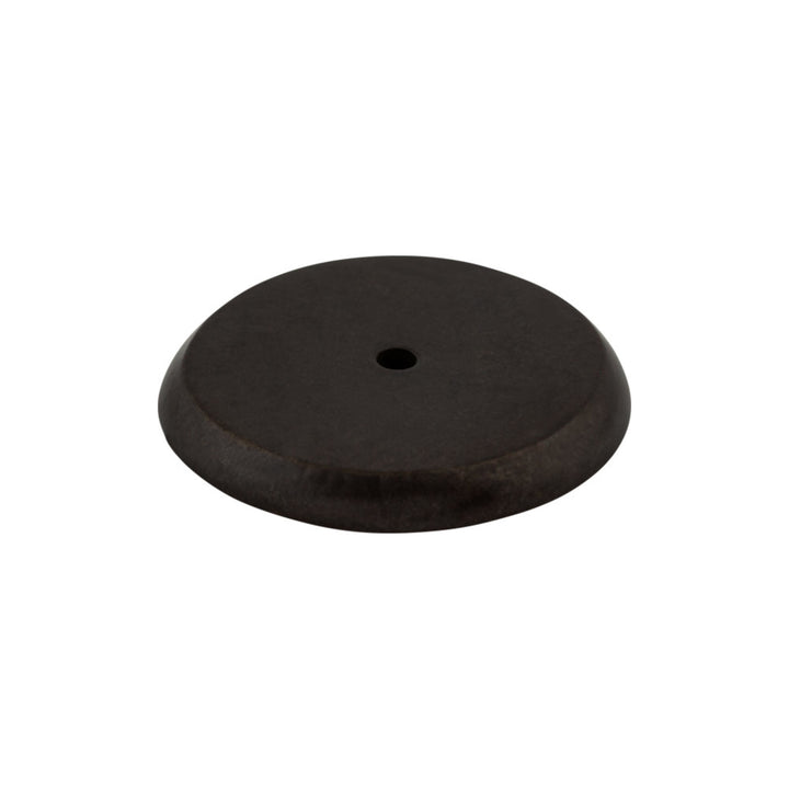 Top Knobs - Aspen Round Knob Backplates 1 3/4" Medium Bronze