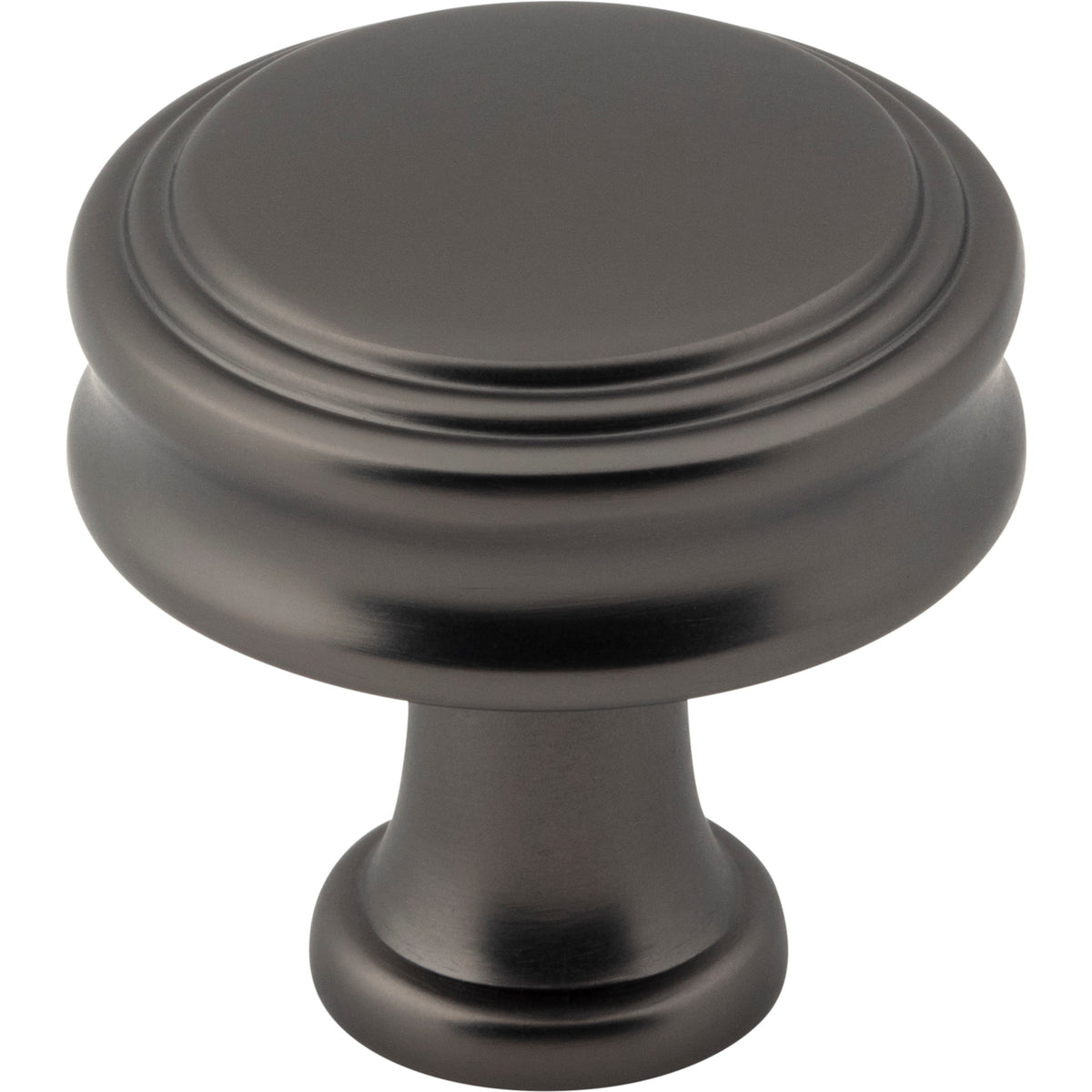 Top Knobs Coddington Round Knob in Ash Gray