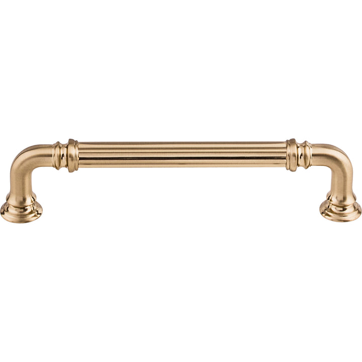 Top Knobs - Reeded Pulls 5" Honey Bronze