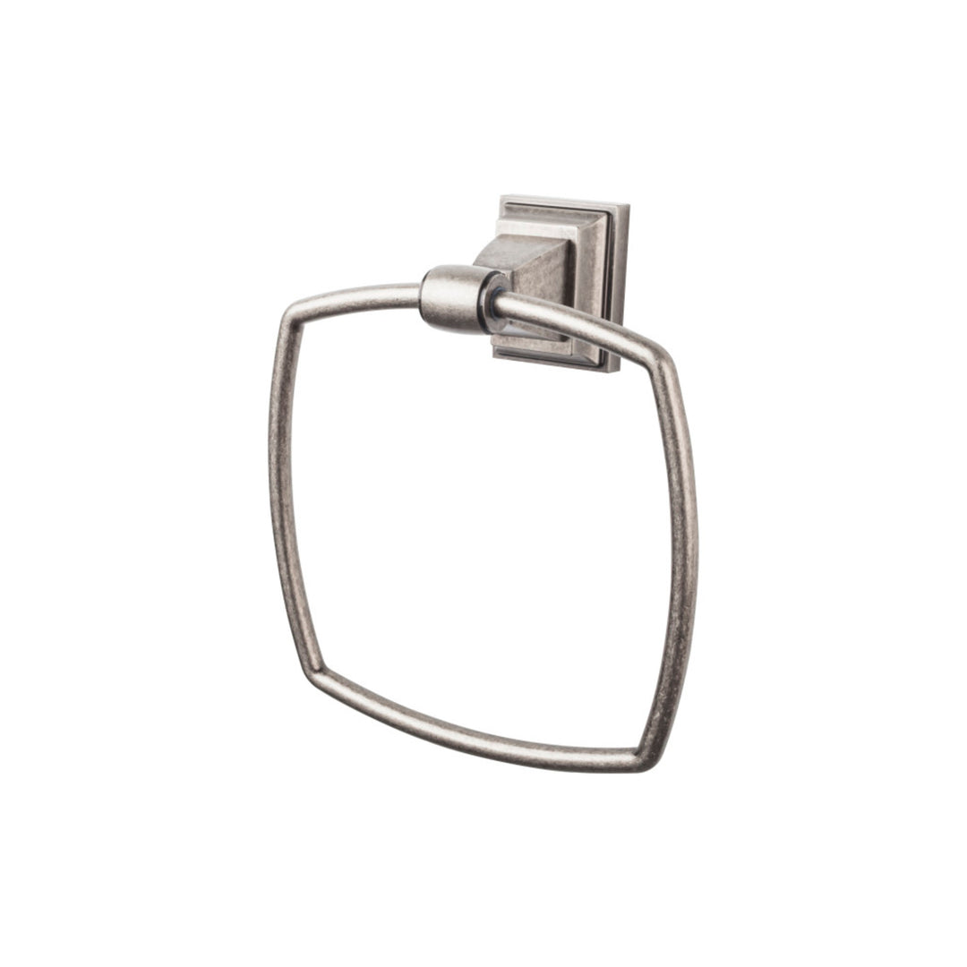 Top Knobs - Stratton Bath Rings Antique Pewter