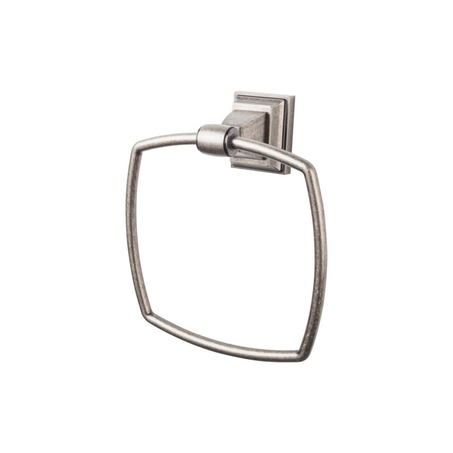 Top Knobs - Stratton Bath Rings Antique Pewter