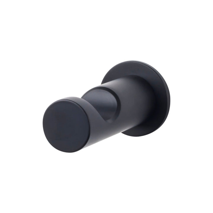 Top Knobs - Hopewell Bath Single Hooks Flat Black