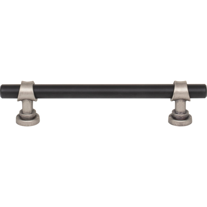 Top Knobs - Bit Bar Pulls (M1197) 5 1/16" Flat Black and Pewter Antique