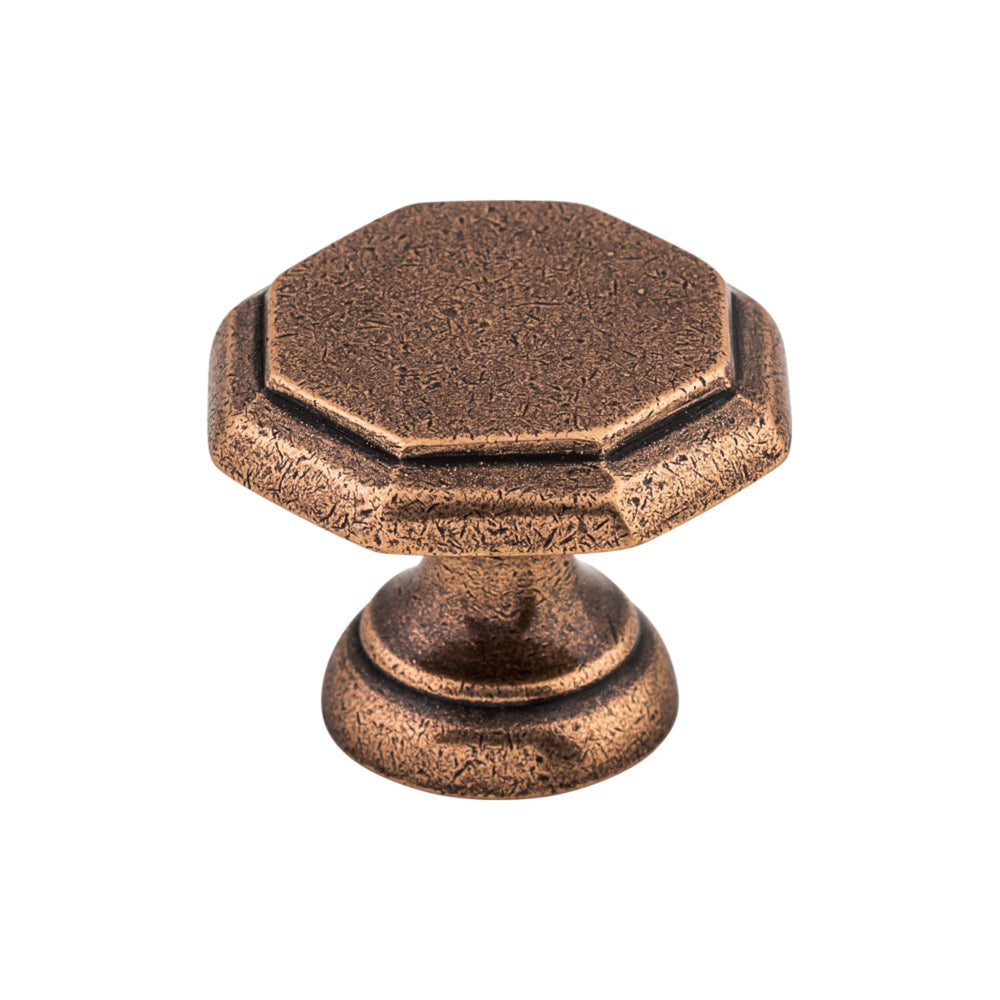 Top Knobs - Devon Round Knobs Old English Copper
