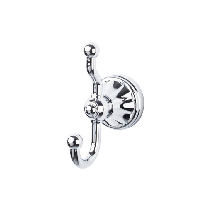 Top Knobs - Hudson Bath Double Hooks Polished Chrome