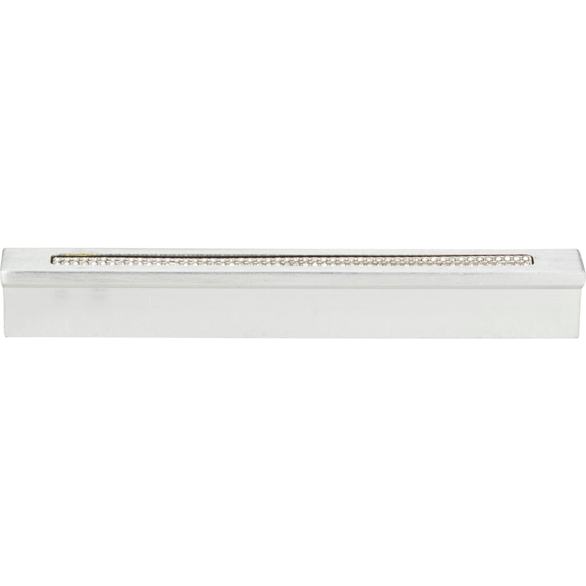 Atlas - Crystal Bar Inset Thin Pulls Matte Chrome