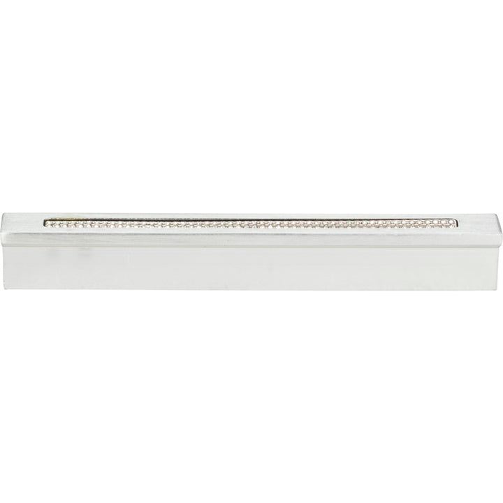 Atlas - Crystal Bar Inset Thin Pulls Matte Chrome