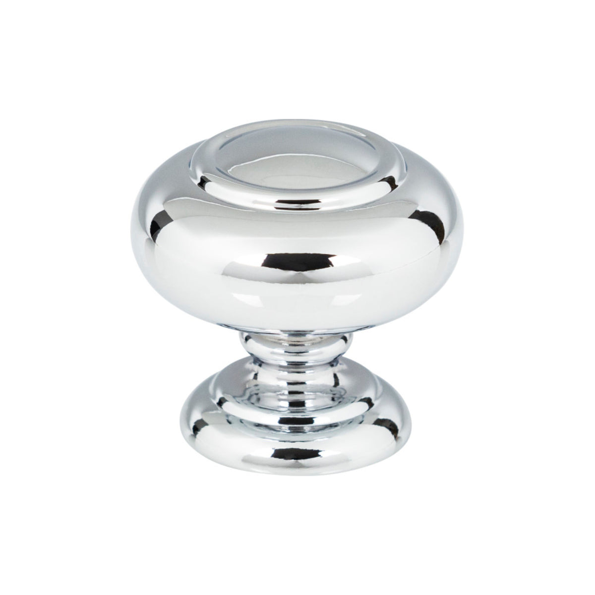Atlas Victoria Mushroom Knob in Polished Chrome
