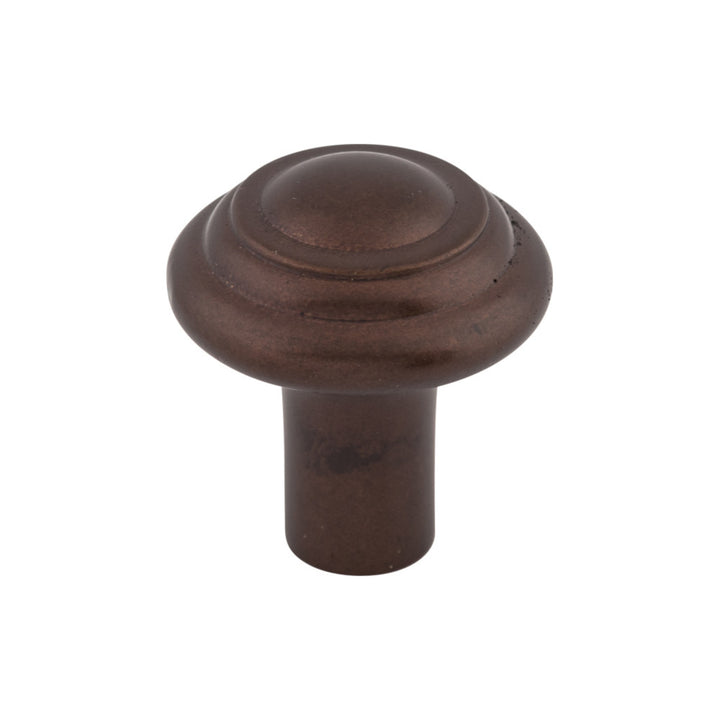 Top Knobs - Aspen Button Round Knobs 1 1/4" Mahogany Bronze