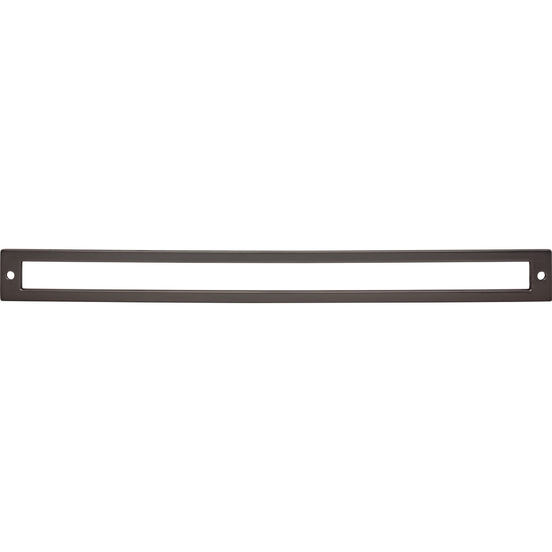 Top Knobs - Hollin Pull Backplates 12" Ash Gray
