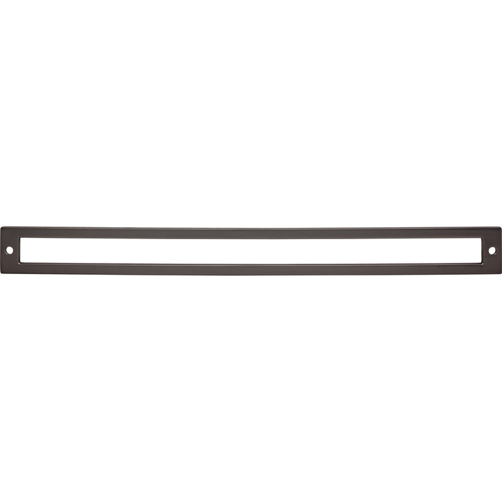 Top Knobs - Hollin Pull Backplates 12" Ash Gray