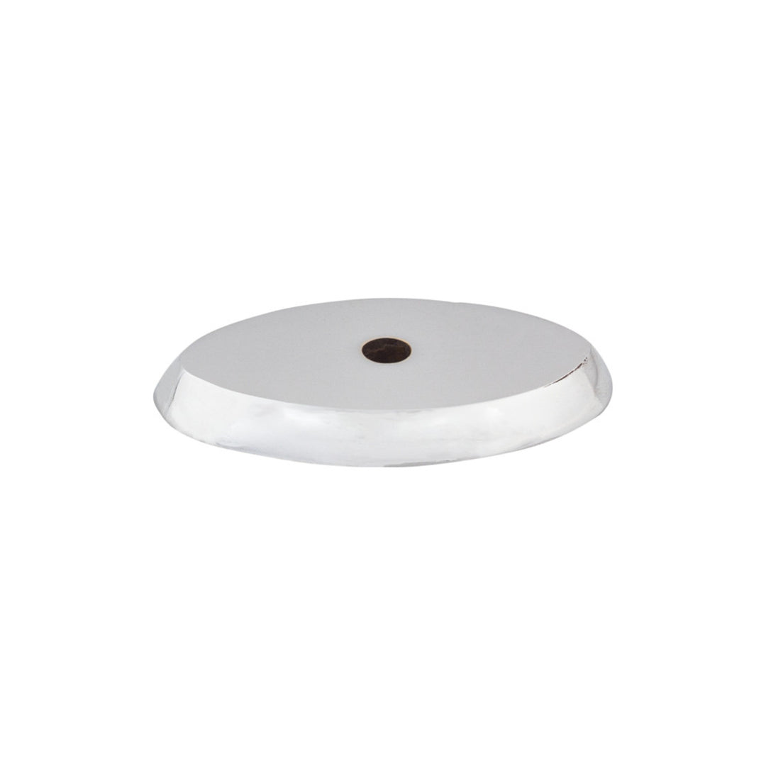 Top Knobs - Aspen II Oval Knob Backplates 1 1/2" Polished Chrome