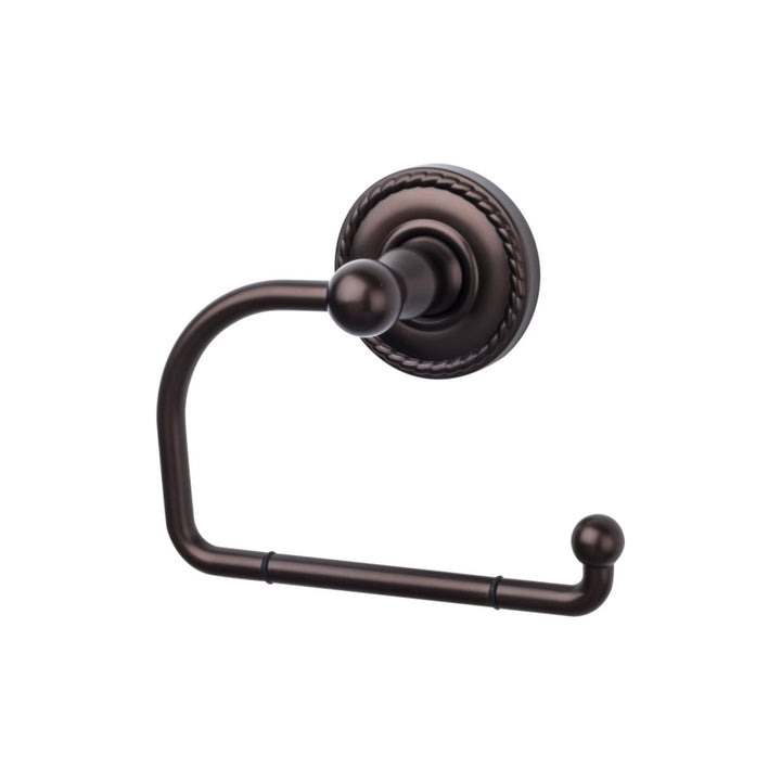 Top Knobs - Edwardian Bath Tissue Hook Rope Backplates Oil Rubbed Bronze