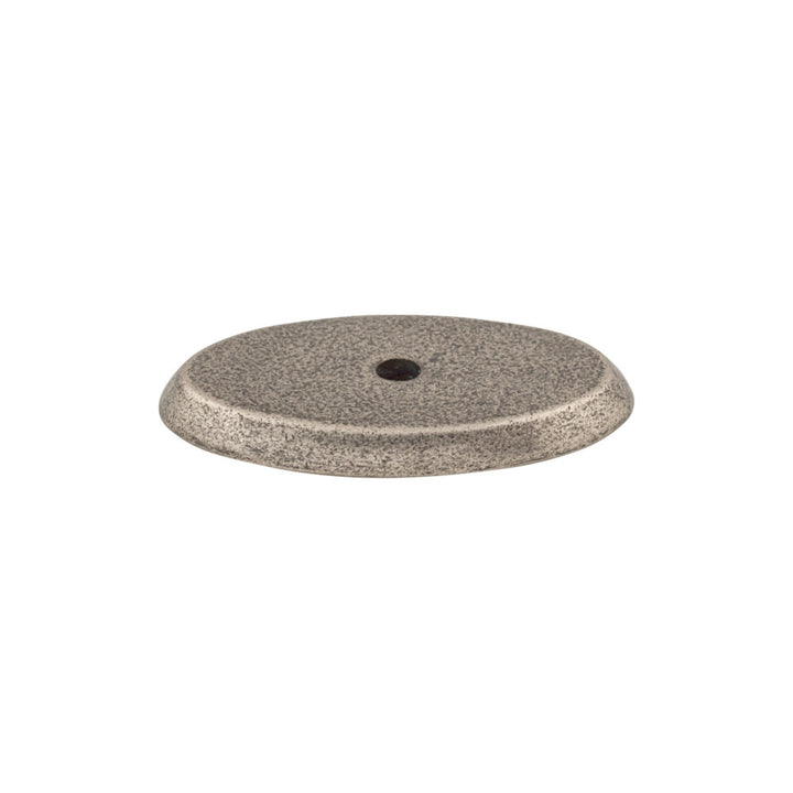 Top Knobs - Aspen Oval Knob Backplates 1 3/4" Silicon Bronze Light