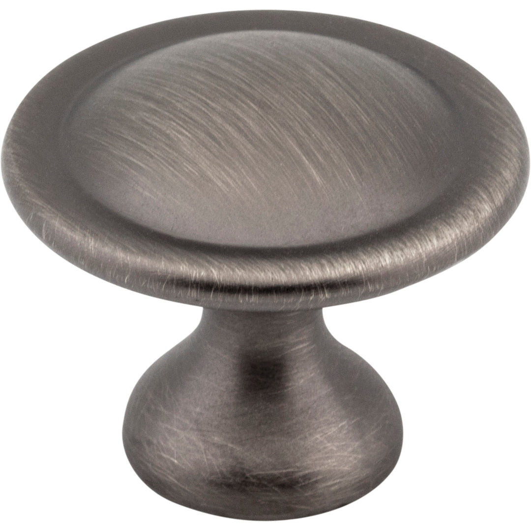 1-1/8" Watervale Button Cabinet Mushroom Knob