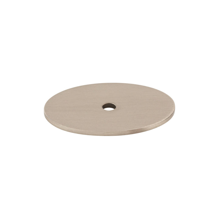Top Knobs - Oval Knob Backplates 1 3/4" Brushed Satin Nickel