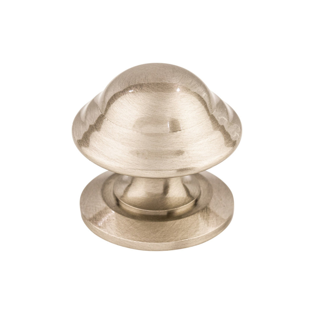 Top Knobs - Empress Round Knobs Brushed Satin Nickel