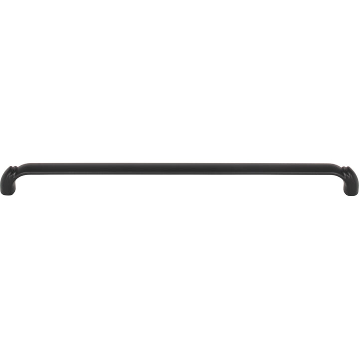 Top Knobs - Pomander Bar Pulls 12" Flat Black