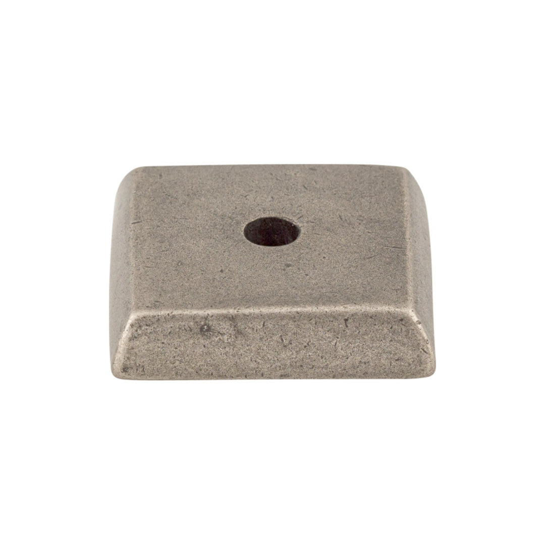 Top Knobs - Aspen Square Knob Backplates 7/8" Silicon Bronze Light